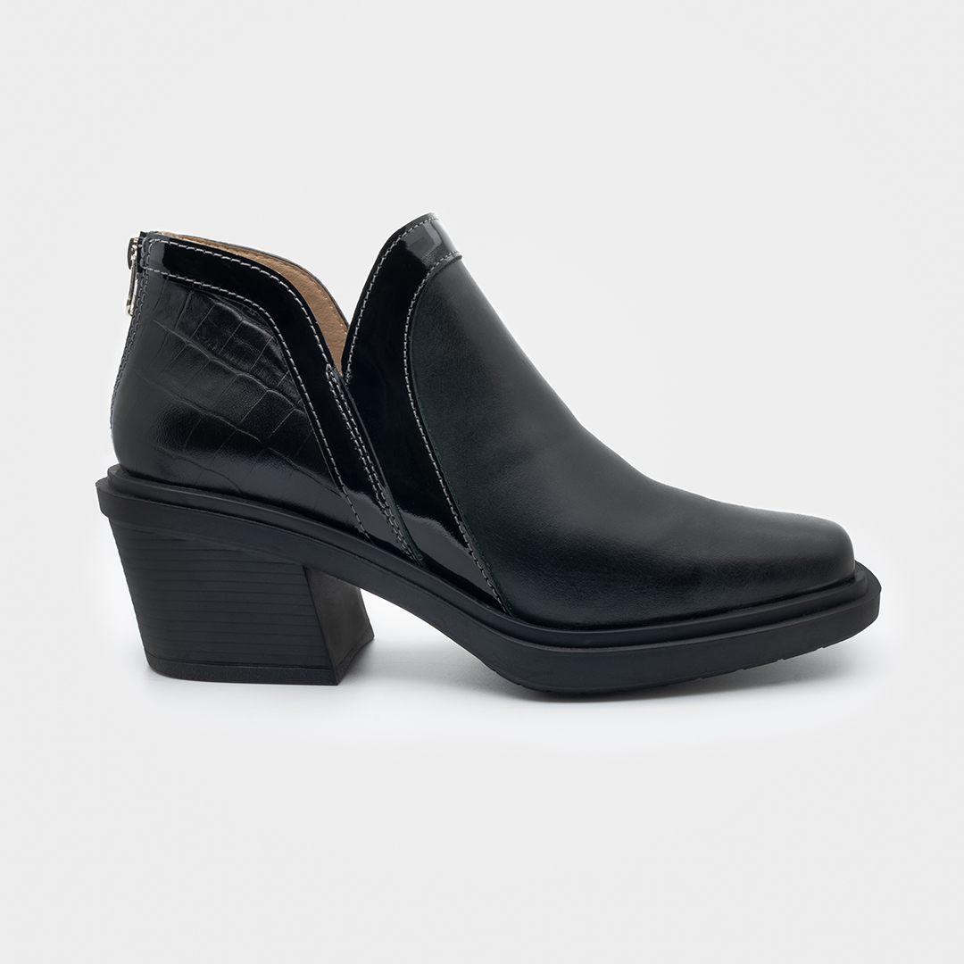 Bota Furtiva Dama Negro